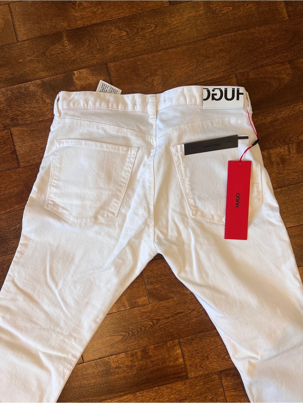 Hugo Boss White Slim Men’s Jeans 33/34